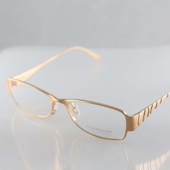 Charmant Glasses Titanium 10828 GP Japan NWOT
